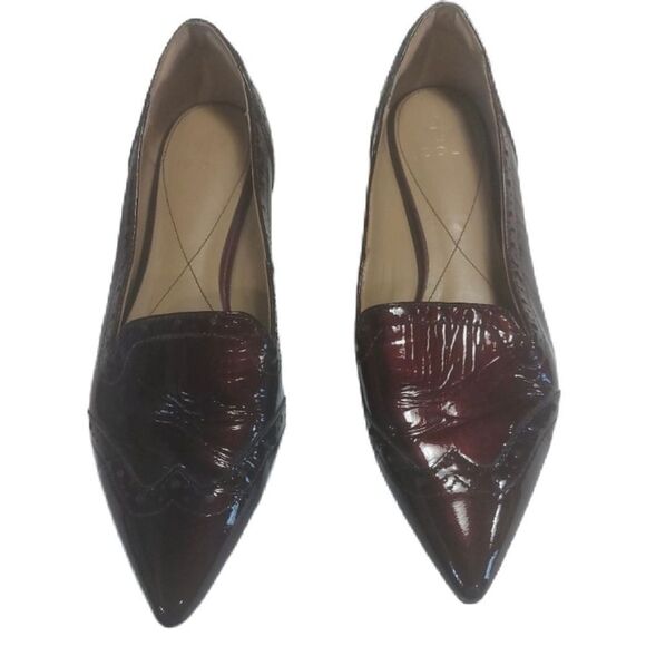 ISOLA Patent Point Toe Flats - Picture 9 of 9